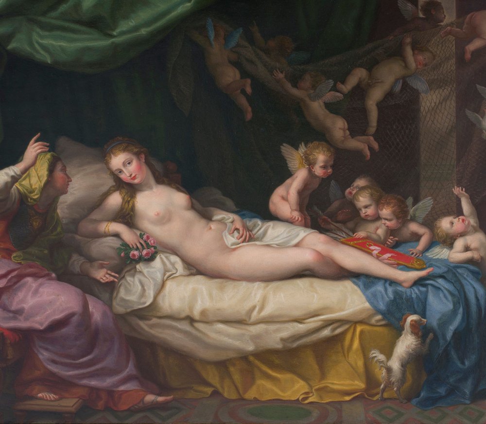 Venus und Minerva, 1794 von Laurent Pecheux