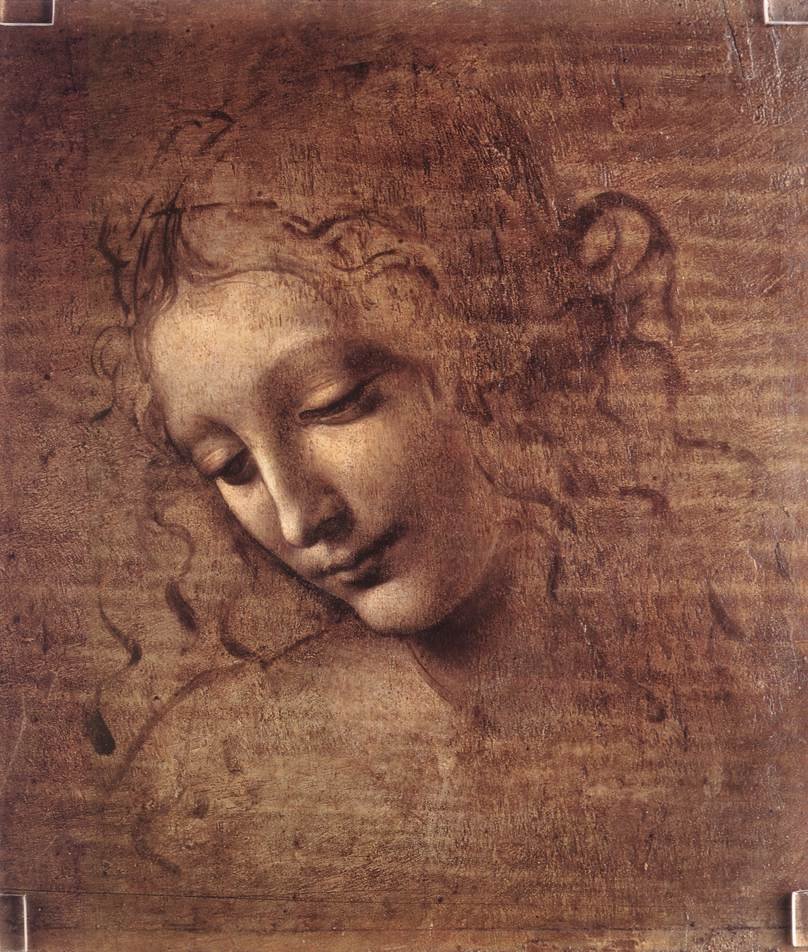 Frauenkopf (La Scapigliata) von Leonardo da Vinci