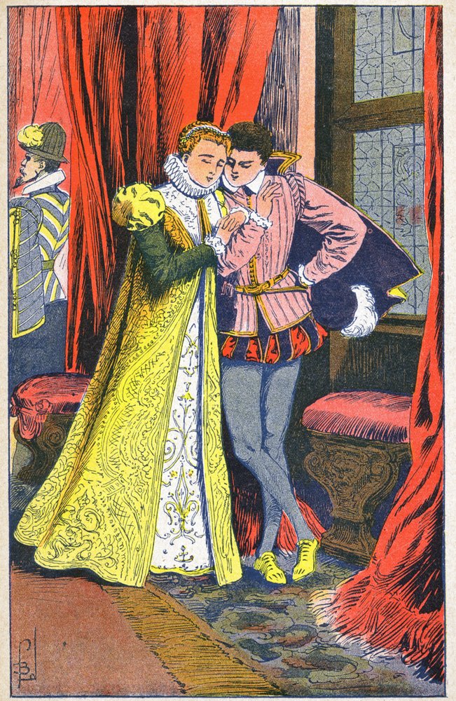 Marie Stuart und François II. von Frankreich von Louis Charles Bombled