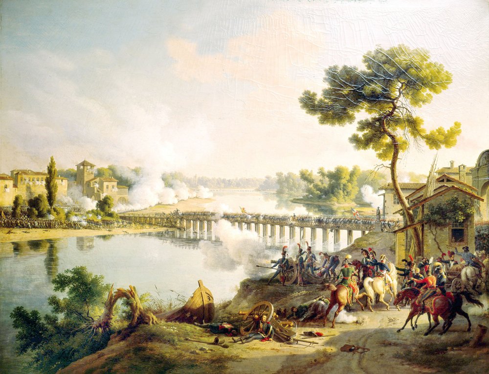Schlacht von Lodi (1796) von Louis Lejeune