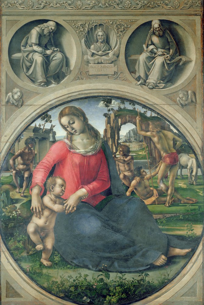 Madonna und Kind, 1490-95 von Luca Signorelli