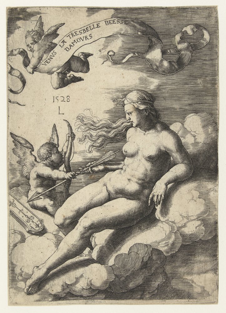 Venus und Cupido von Lucas van Leyden