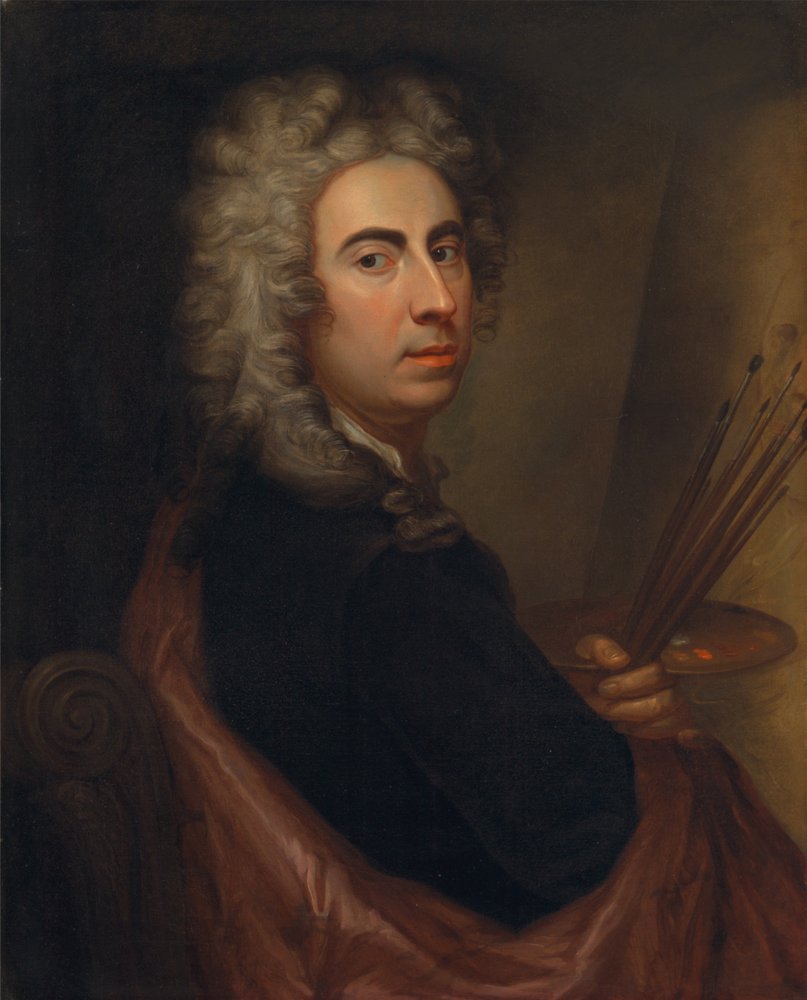 Selbstporträt (ca. 1700) von Marcellus the Elder Laroon