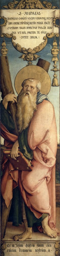 Hochaltar Sankt Martin Standflügel-rechts von Master of Messkirch