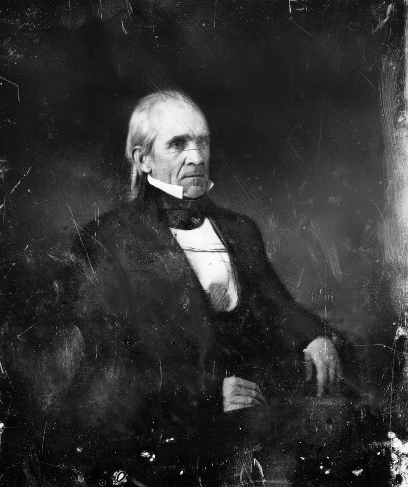 Präsident James Knox Polk von Mathew B. Brady