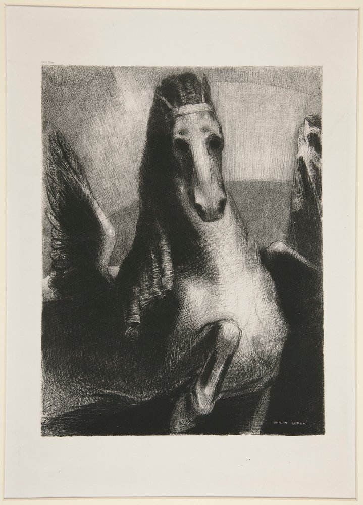 Der Flügel von Odilon Redon