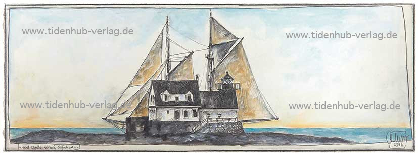 ...und segelten vorbei, einfach so..." von OLE WEST. von Ole West