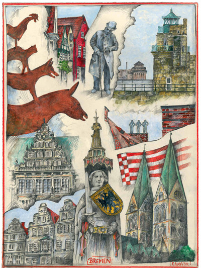 Bremen" von Ole West - NEUES FORMAT! von Ole West