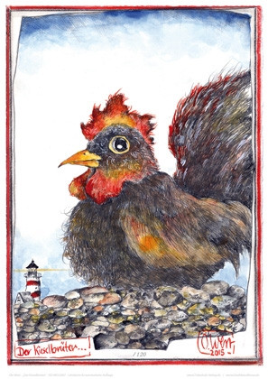 Der Kieselbrüter" - Limitiert auf 120 Blätter! von Ole West