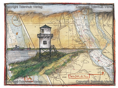 Twielenfleth Altes Feuer von Ole West