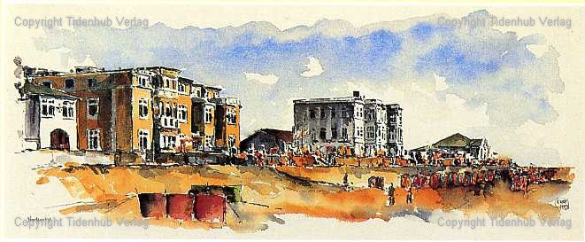 auf Bütten "Weststrand Norderney von Ole West