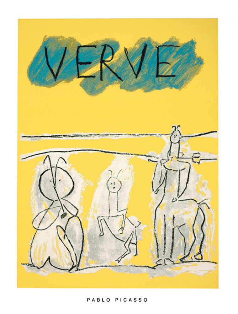 Cover für Verve, 1951 von Pablo Picasso