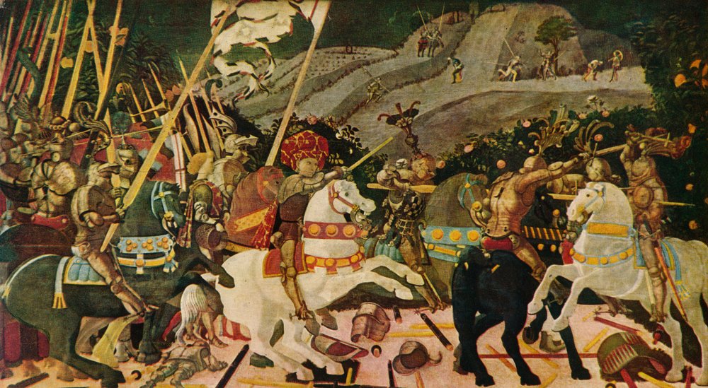 Die Schlacht von San Romano, ca. 1438, 1909 von Paolo Uccello