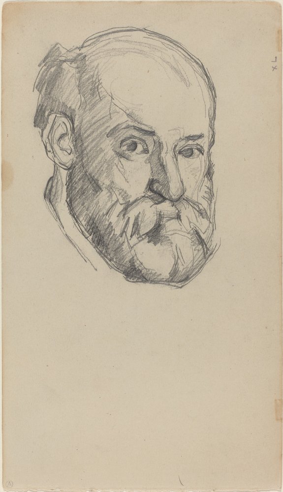 Selbstporträt, ca. 1880-2 von Paul Cézanne