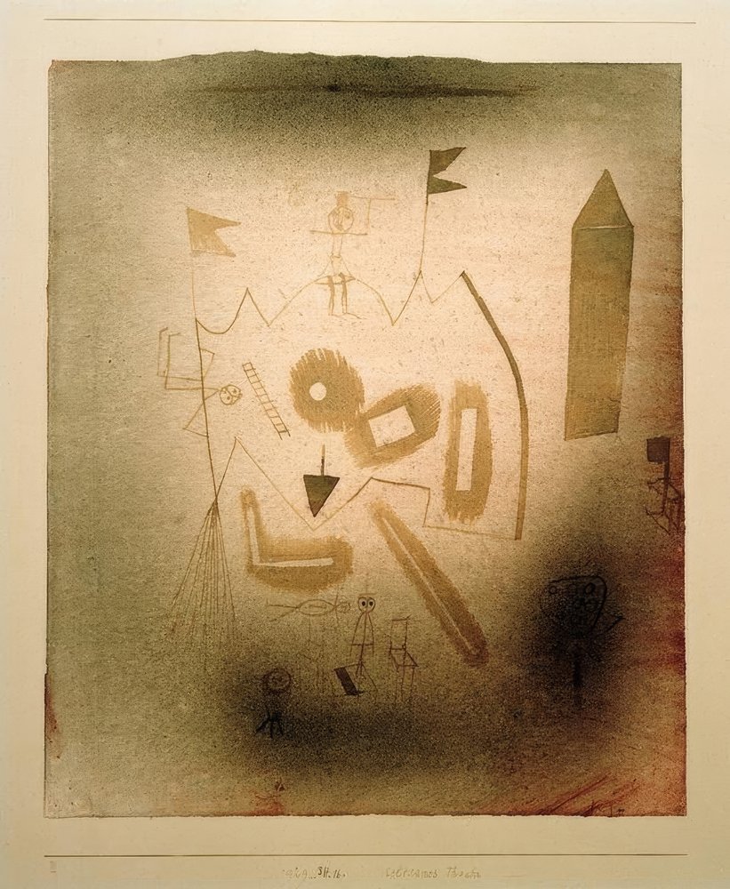 Seltsames Theater von Paul Klee