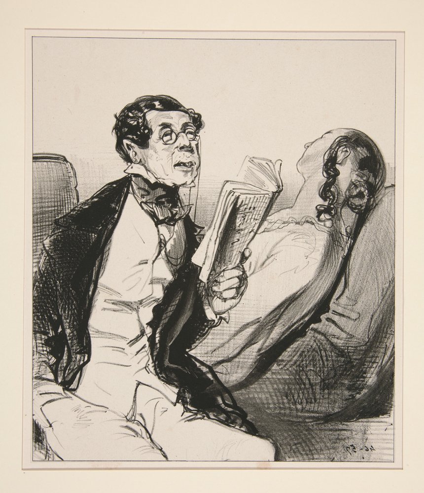 Der landwirtschaftliche Ehemann von Paul Gavarni