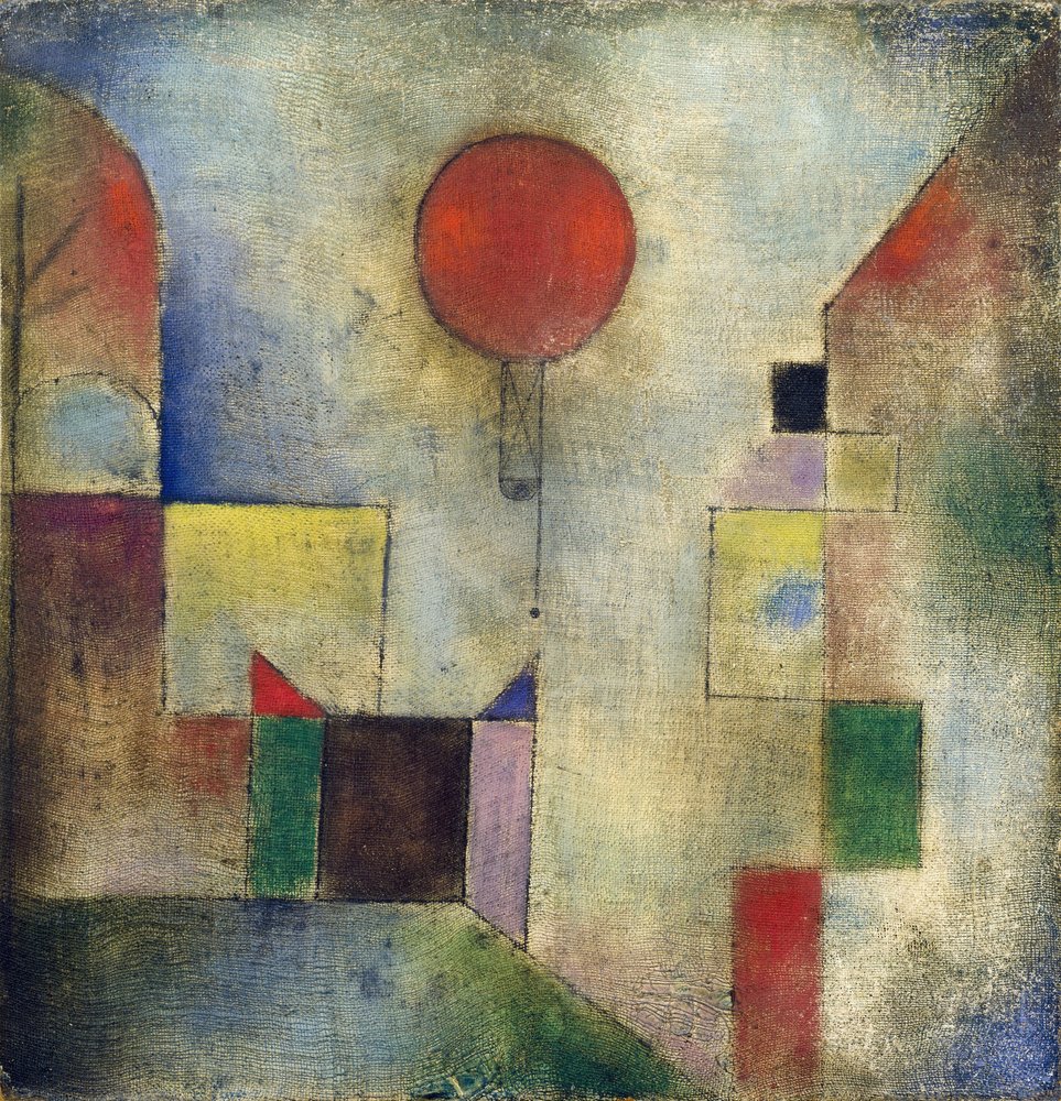 Roter Ballon, 1922. von Paul Klee