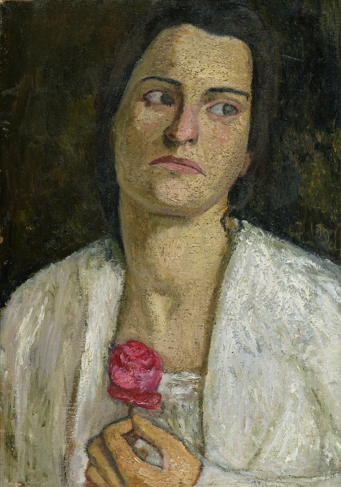 Die Bildhauerin Clara Rilke-Westhoff, 1905 von Paula Modersohn-Becker
