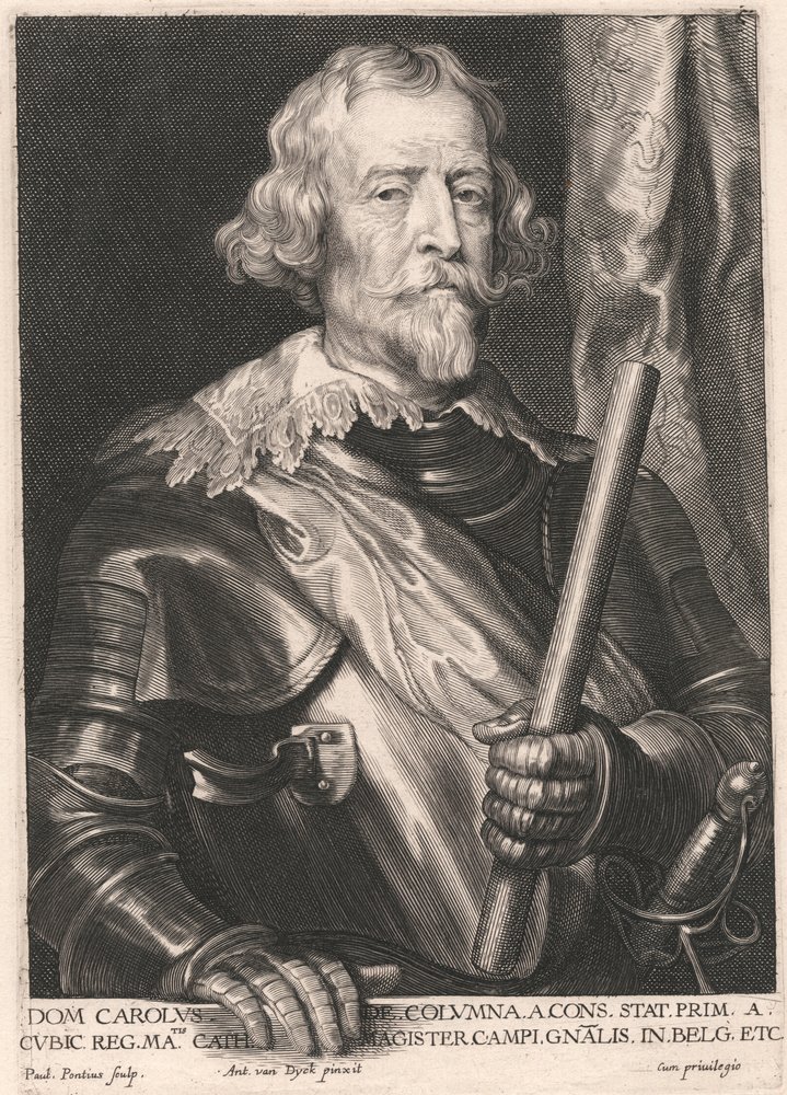 Dom Carolus de Columna a Cons. Stat. Prim. a Cubic. Reg. Matis. Cath ...