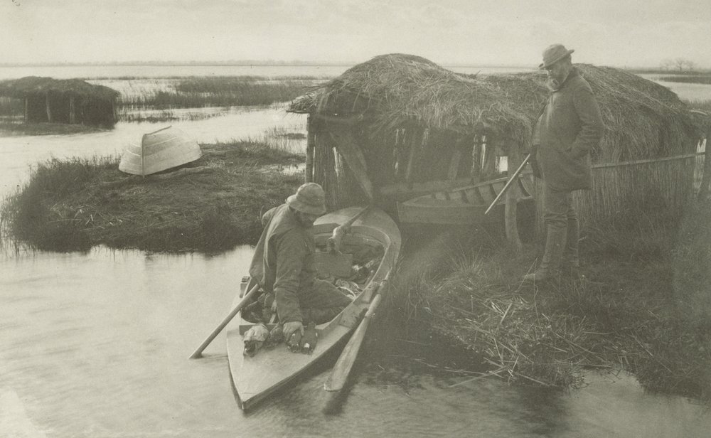 Die Rückkehr des Vogelfängers, um 1885 von Peter Henry Emerson