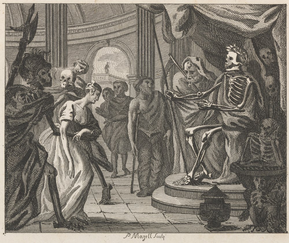 Der Hof des Todes von Peter Mazell
