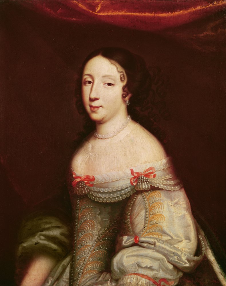 Porträt Annas von Österreich (1601-1666), Infantin von Spanien, Königin von Frankreich und Navarra (1615-1643) von Philippe de Champaigne