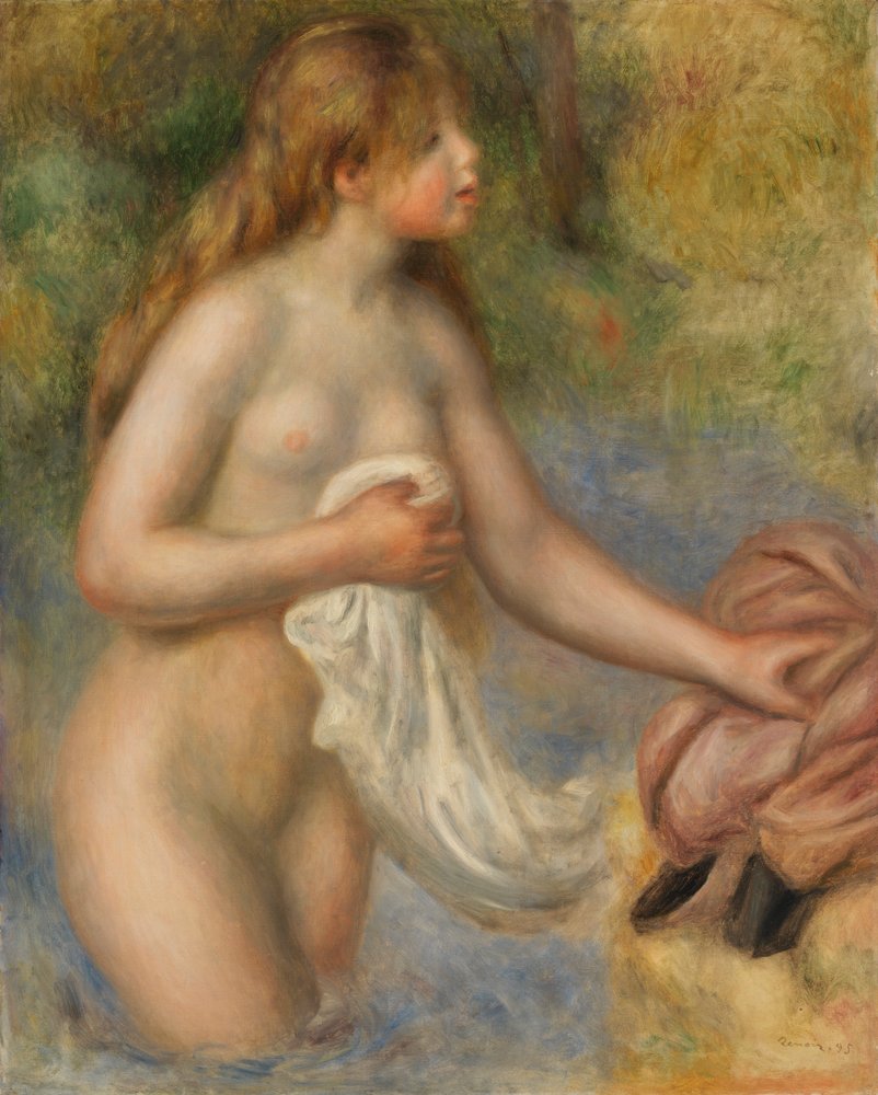 Badende von Pierre-Auguste Renoir