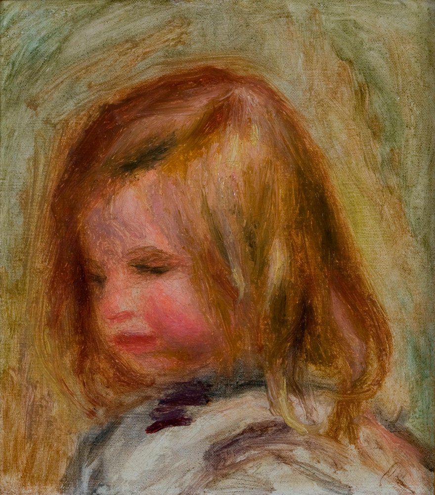 Büste von Coco von Pierre-Auguste Renoir