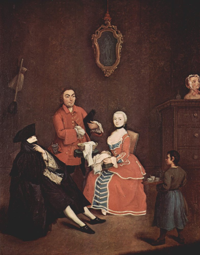 Der Friseur von Pietro Longhi