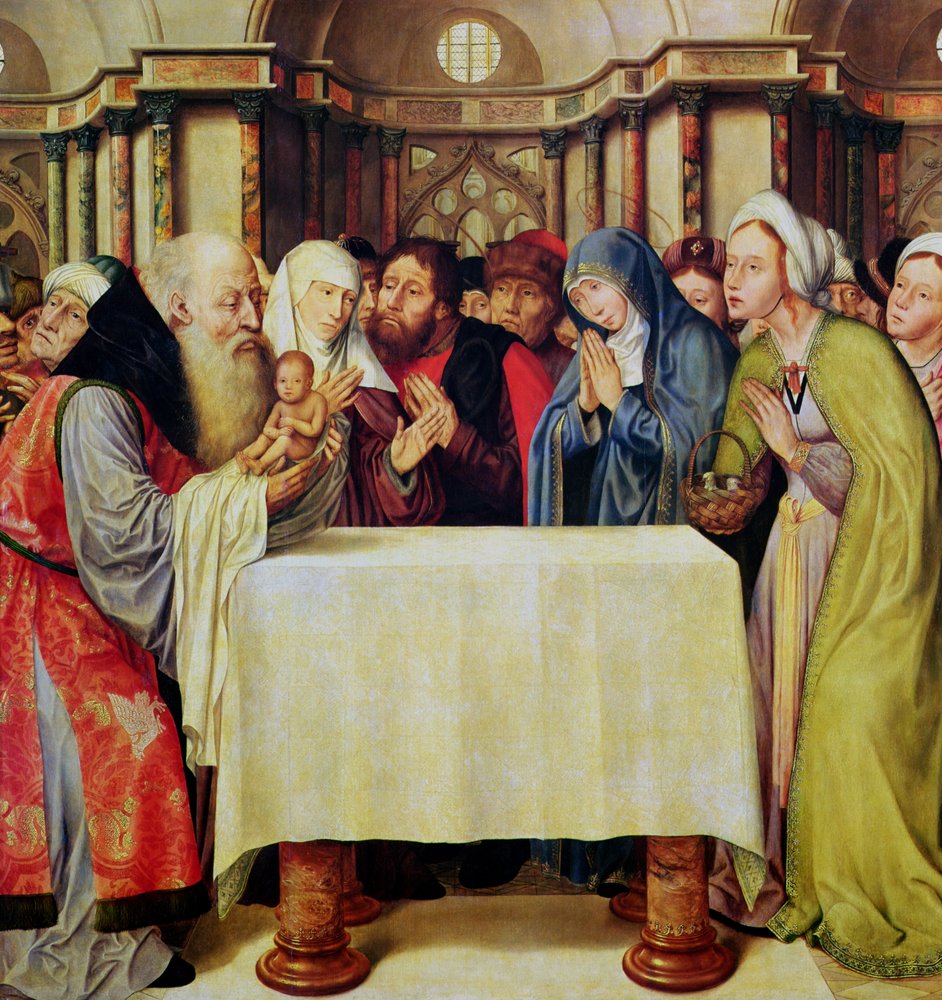 Darstellung Christi im Tempel von Quentin Massys or Metsys