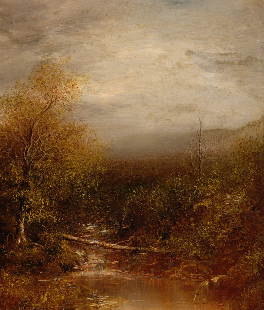Teich in den Adirondacks von Ralph Albert Blakelock