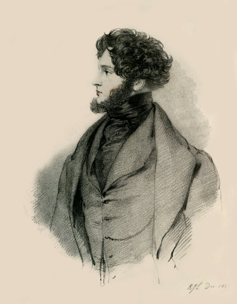 Alfred, Graf d’Orsay, 1833. von Richard James Lane