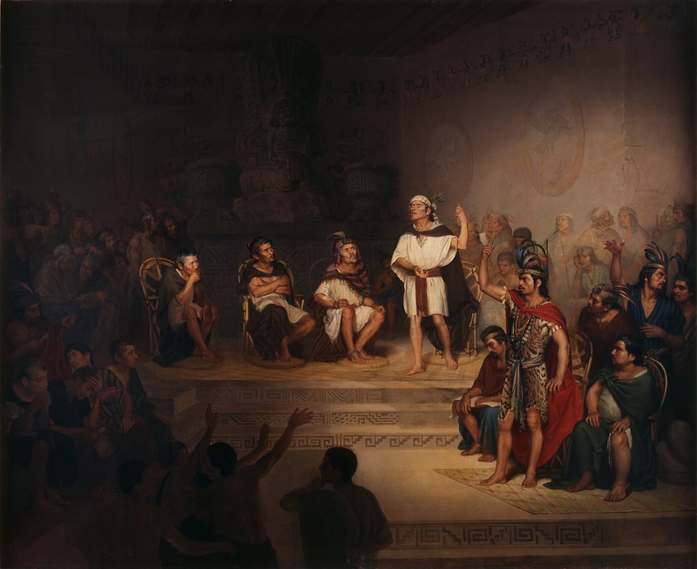 Der Tlaxcalan-Senat von Rodrigo Gutiérrez