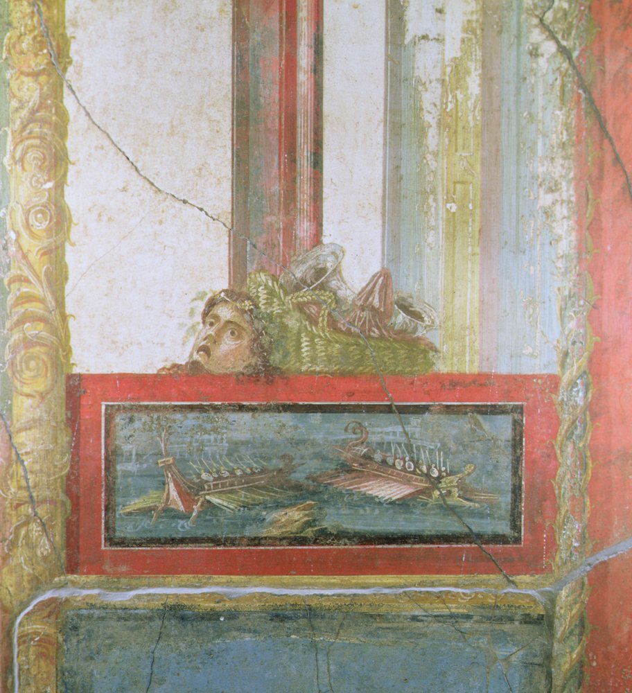 Seeschlacht, Pompeji, Italien von Roman