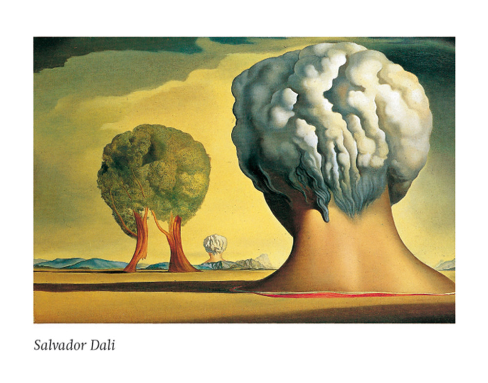 Die drei Sphinxen von Salvador Dali
