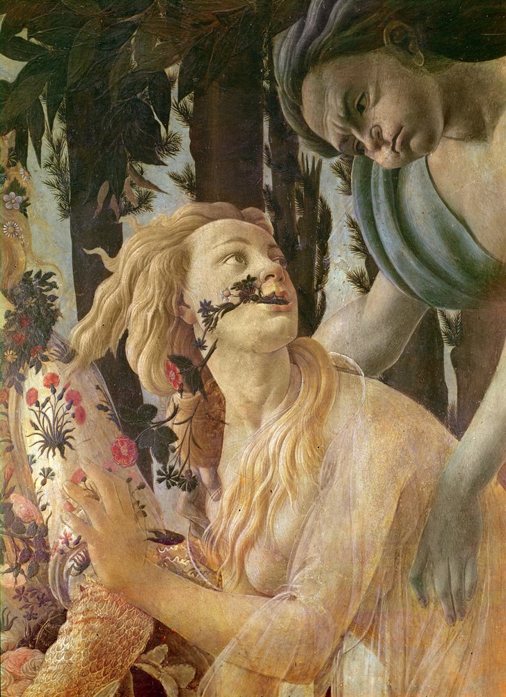 Allegorie des Frühlings (Detail) von Sandro Botticelli