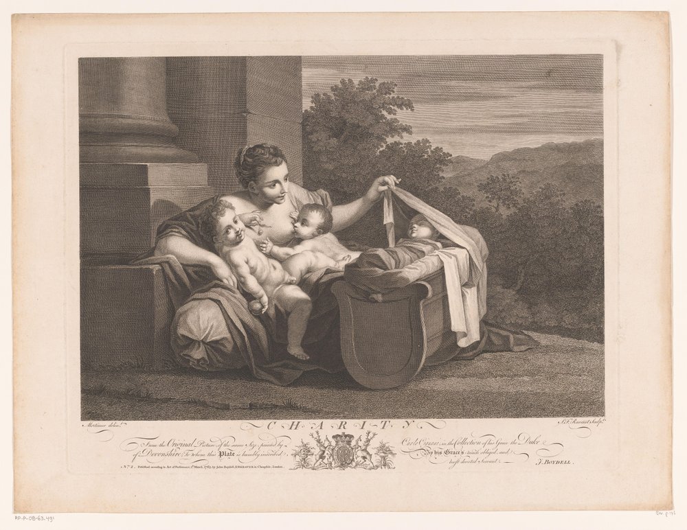 Caritas von Simon François Ravenet (le vieux)