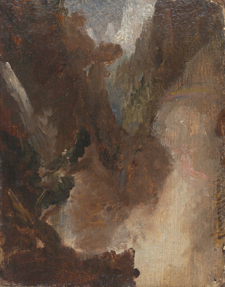 Studie für eine Szene aus Lord Byron von Thomas Cole