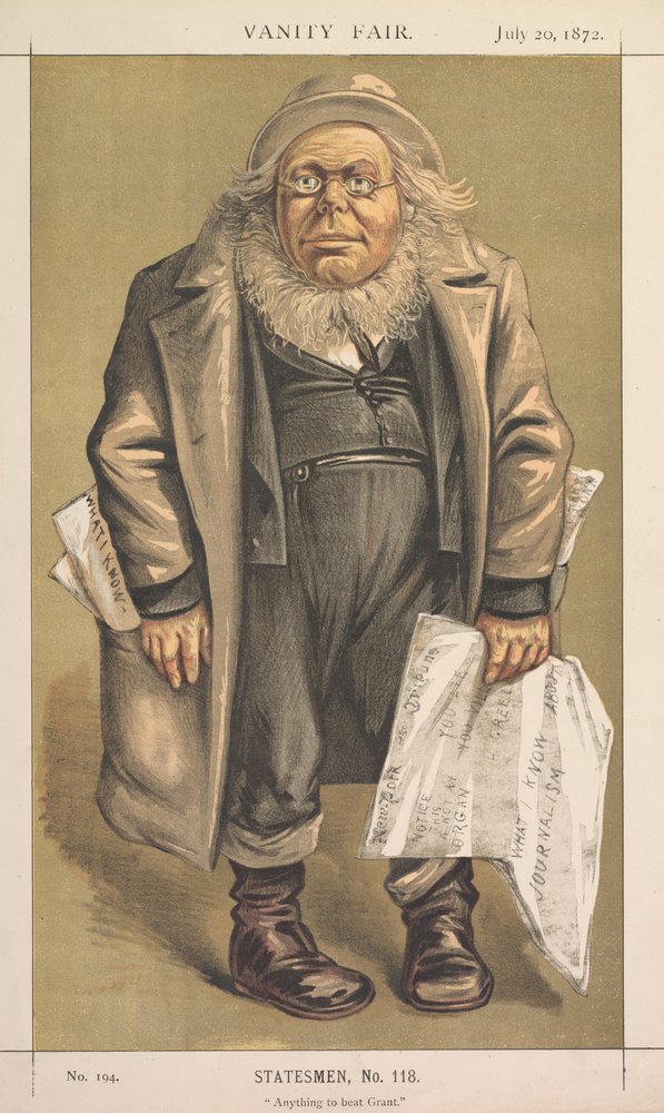 Vanity Fair: Staatsmann, Nr. 118 "Alles, um Grant zu schlagen" von Thomas Nast