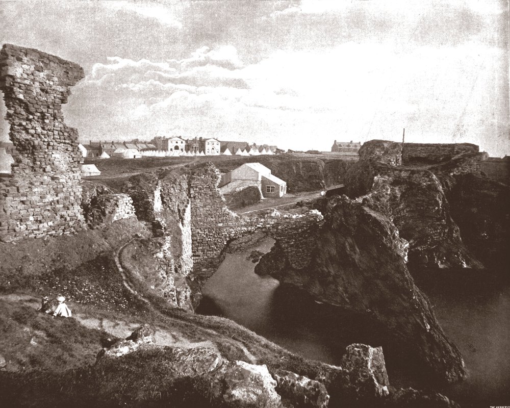 Dunbar Castle, East Lothian, Schottland, 1894 von Unbekannt