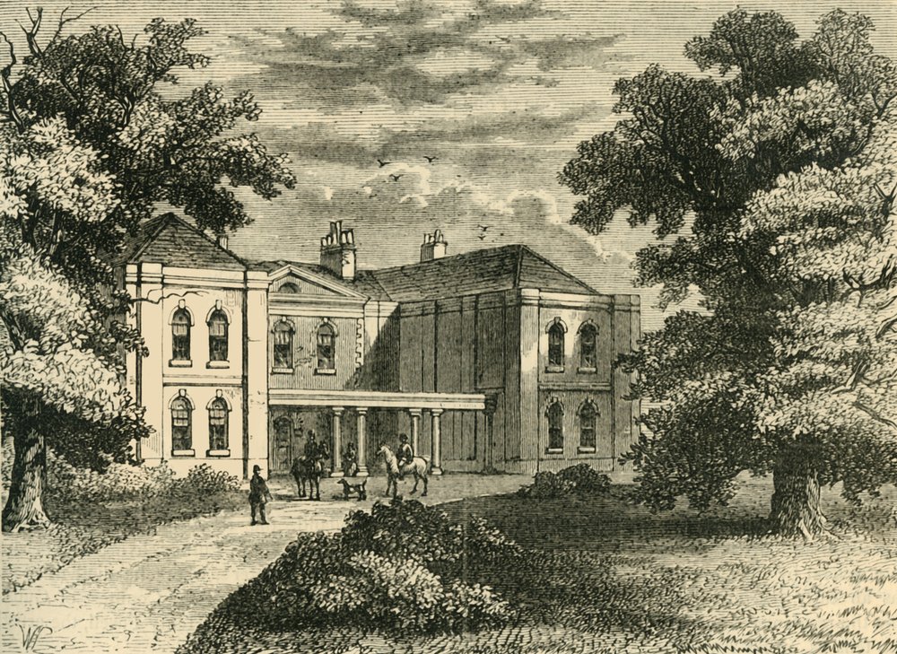Lime Grove, Putney, im Jahr 1810, um 1878 von Unbekannt