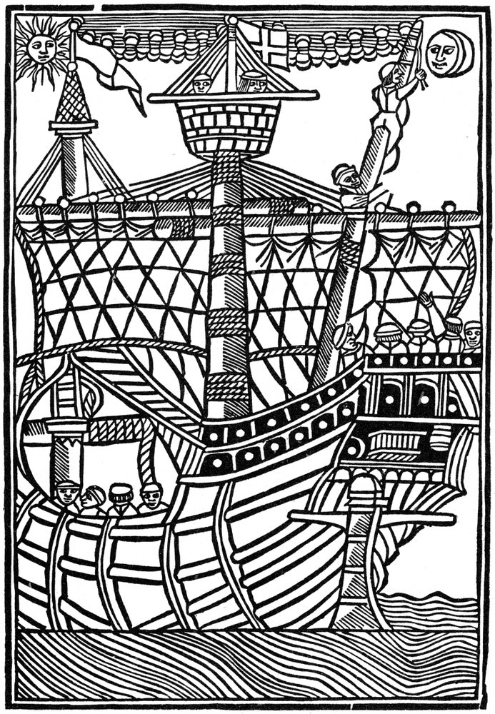 spanische-karavelle-1439-1964-von-unbekannt-kunstdruck