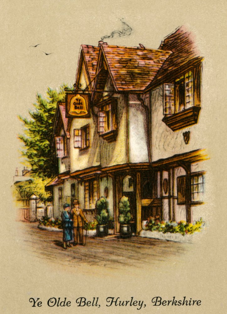 Ye Olde Bell, Hurley, Berkshire, 1936 von Unbekannt