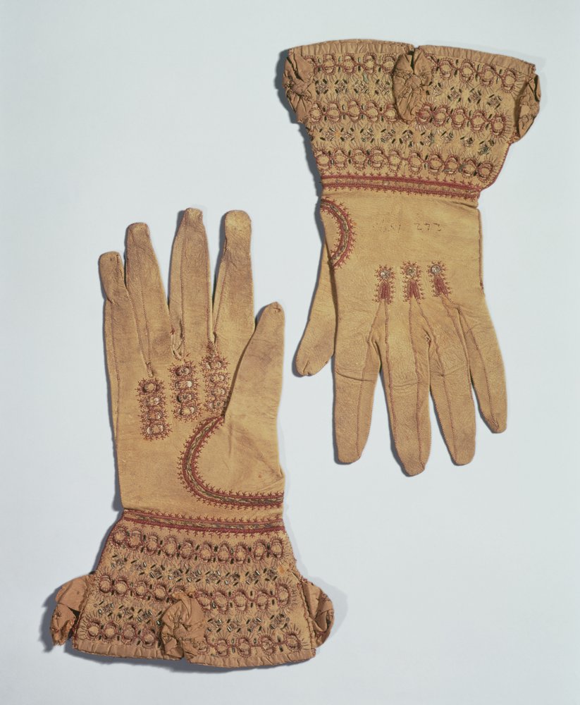 Handschuhe von Königin Anne, 17. Jahrhundert von Unbekannt Unbekannt