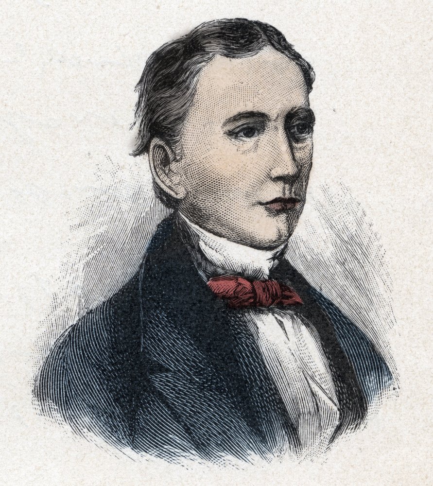 Porträt von Sir Isaac Pitman (1813-1897) englischer Erfinder der Kurzschrift (Stenografie) von Unknown artist