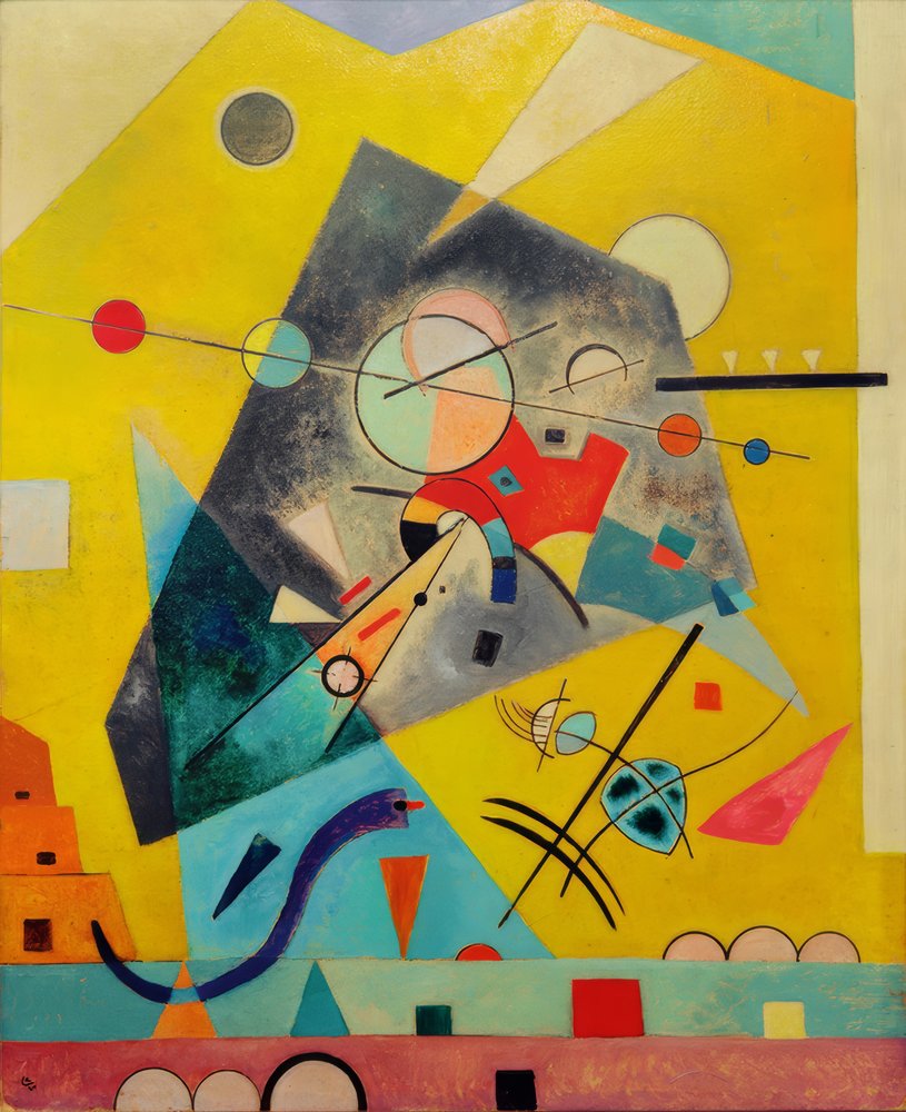 Stille Harmonie von Wassily Kandinsky