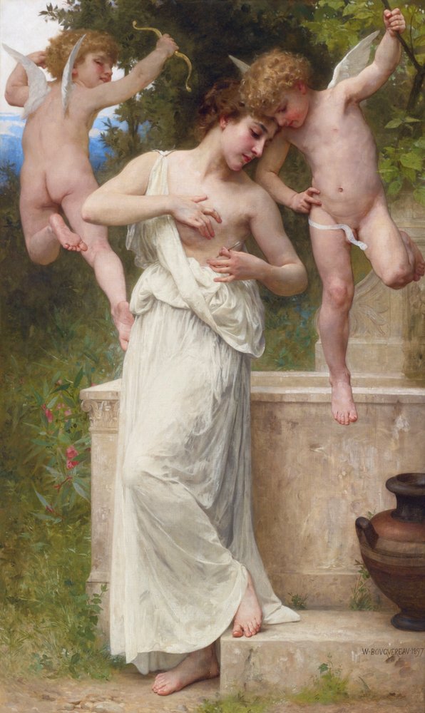 Liebeswunden von William-Adolphe Bouguereau