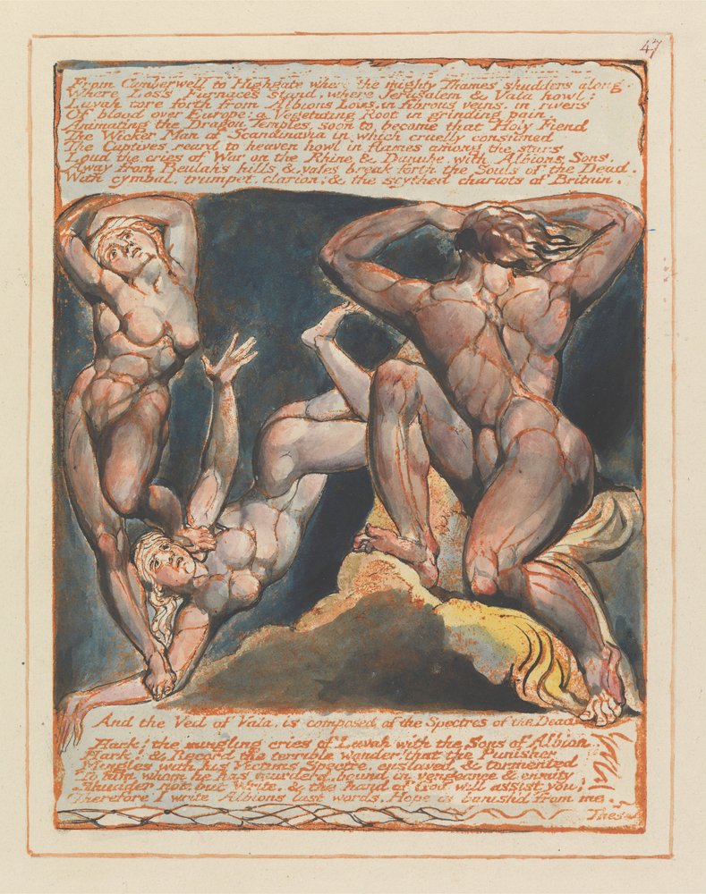 Jerusalem, Tafel 47 von William Blake