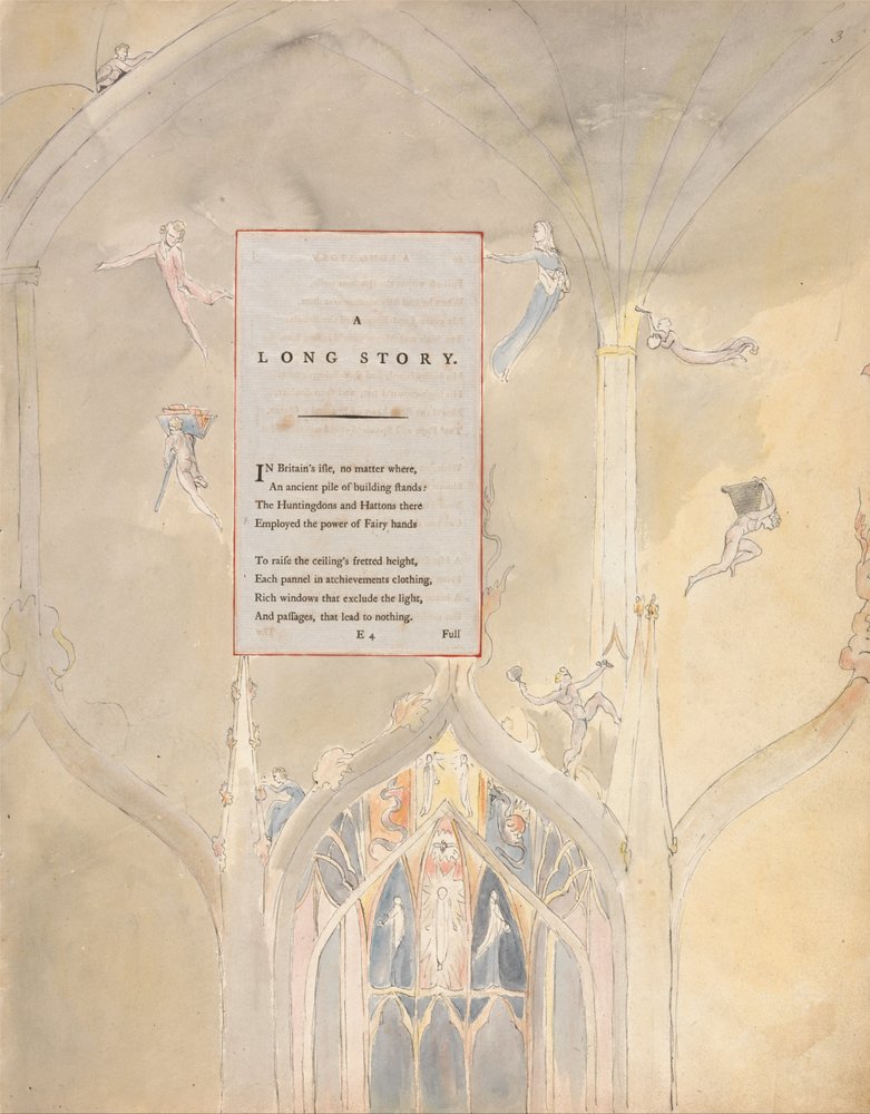 Die Gedichte von Thomas Gray, Design 25 von William Blake