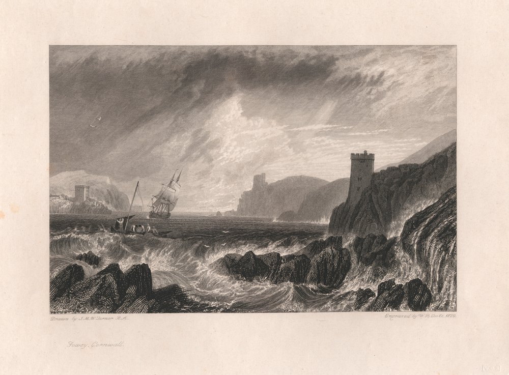 Fowey, Cornwall von William Bernard Cooke